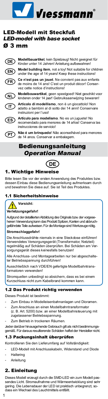 Viessmann 1364 User guide