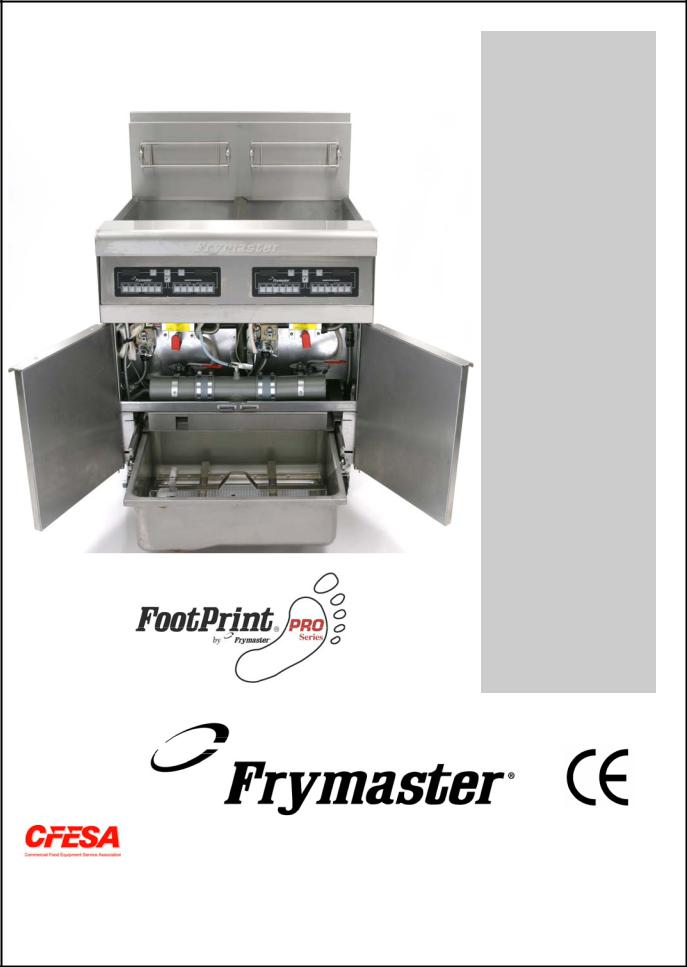 Frymaster FOOTPRINT PRO 35, FOOTPRINT PRO  45 User Manual