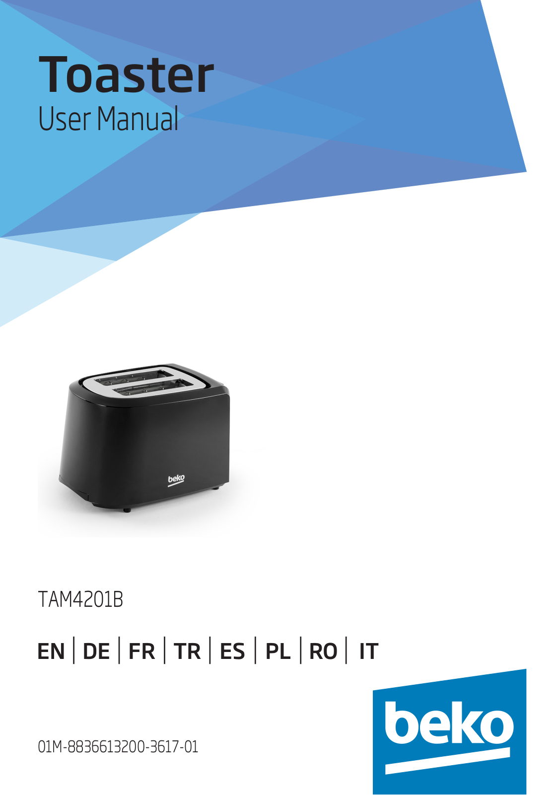 Beko TAM4201B User manual