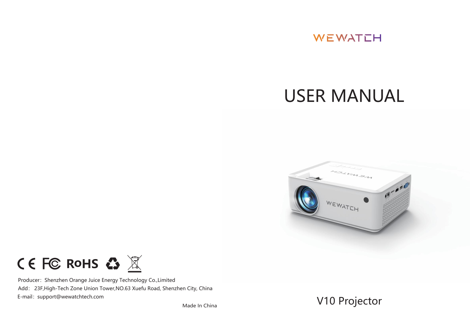 WeWatch V10 User manual - ManualMachine.com