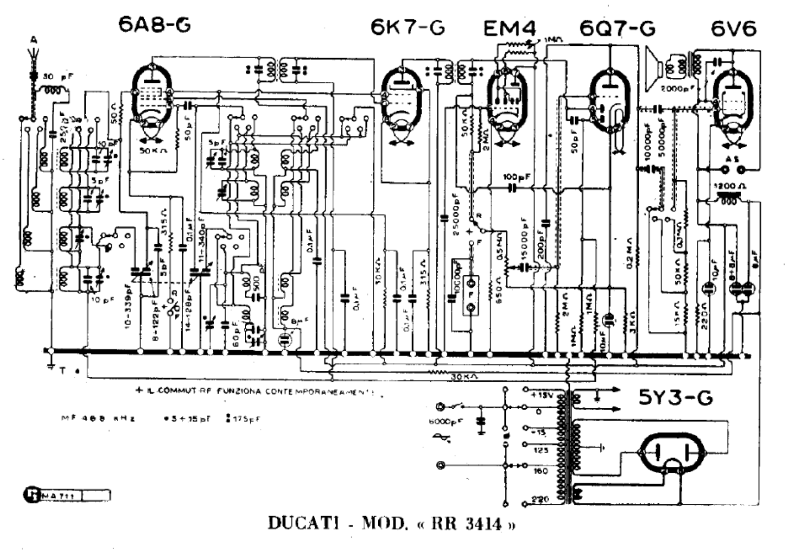 Ducati rr3414 schematic