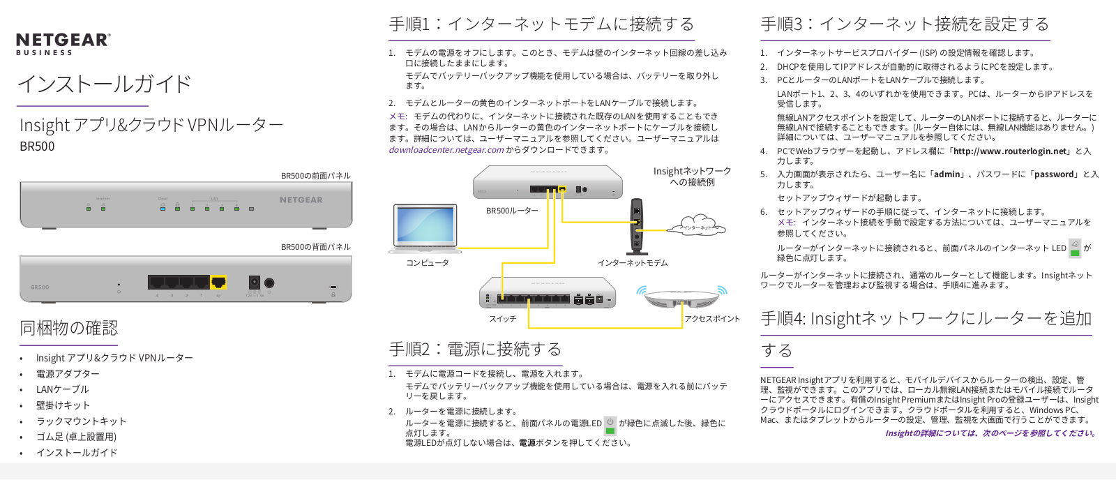 Netgear BR500 Installation Manual