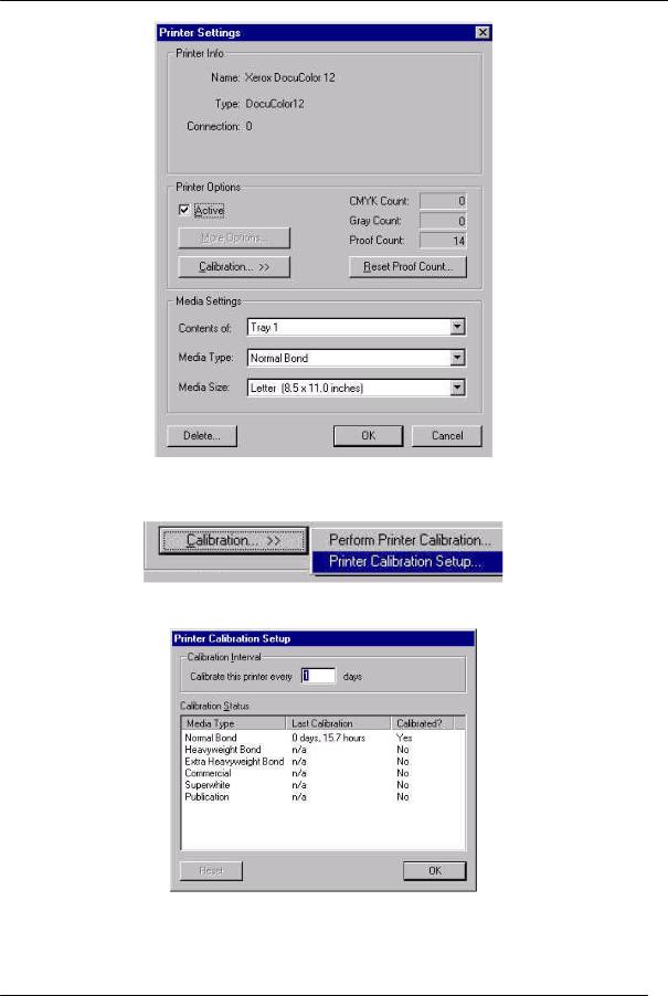 Xerox DocuColor 12 Calibration Guide