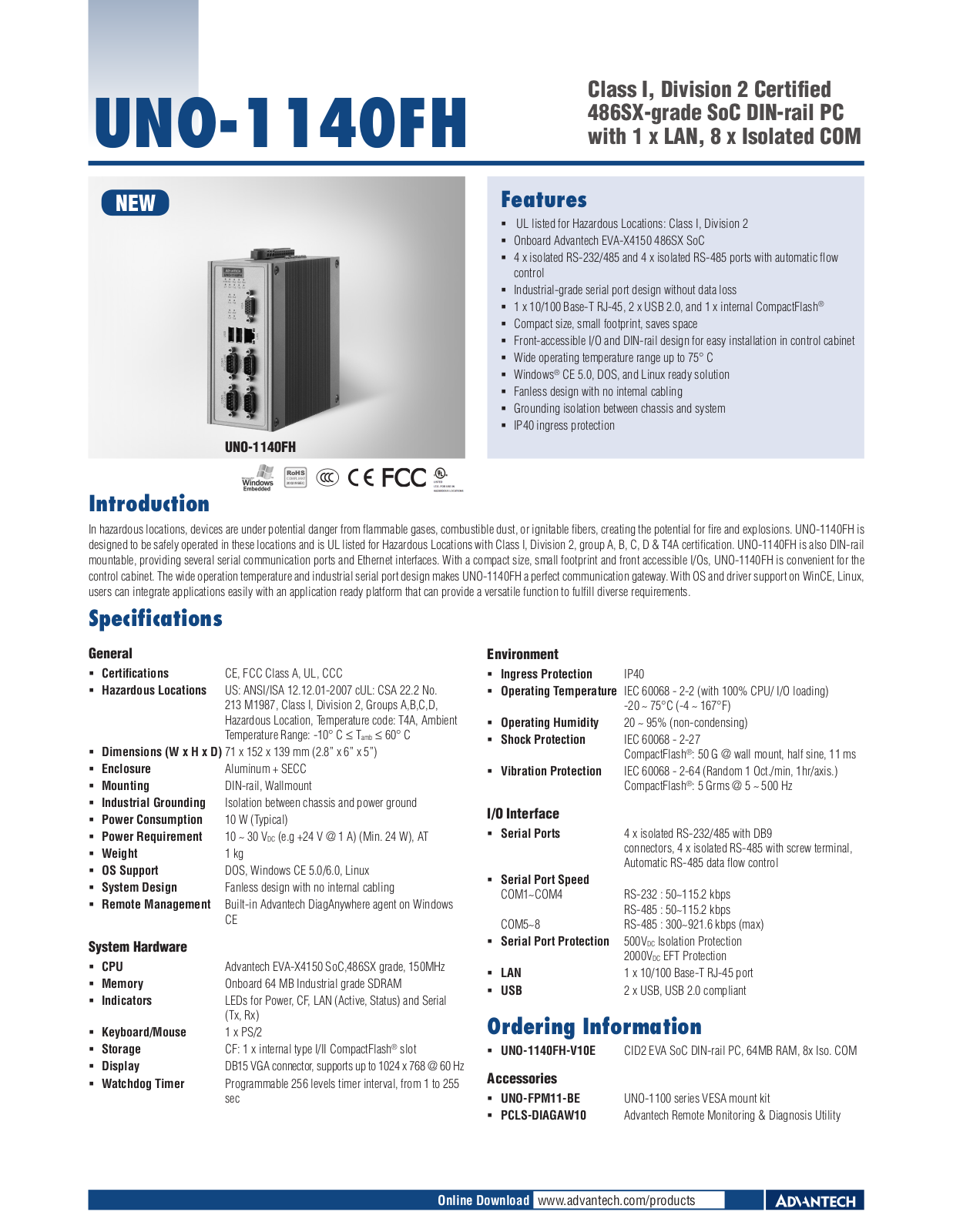 Impulse UNO-1140FH User Manual