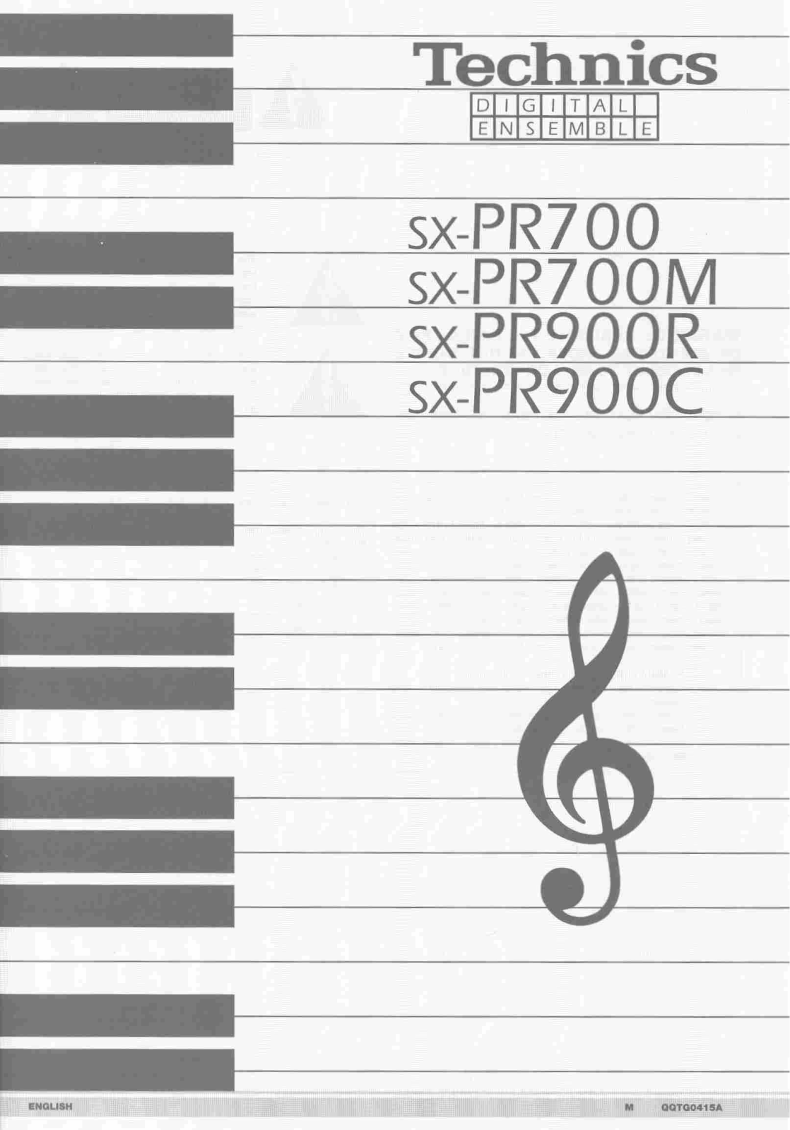 Technics SX-PR900C User Manual