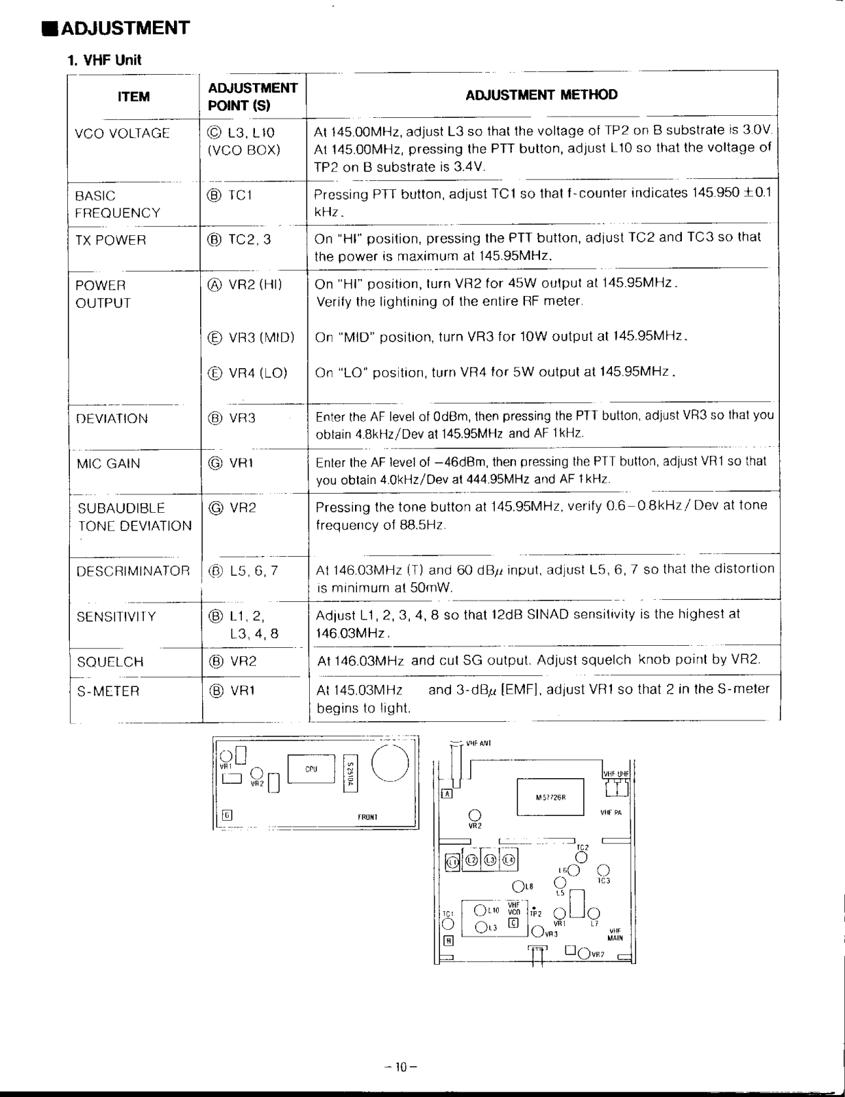 ADJ DR-600 Service Manual