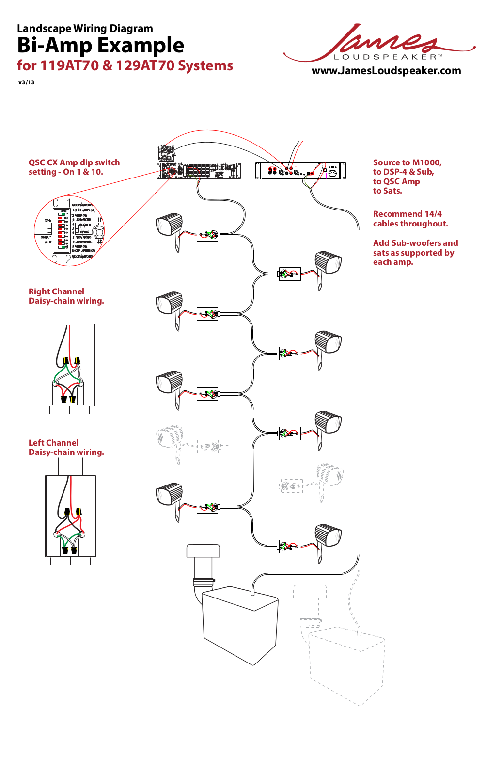 James Loudspeaker 119AT70 User Manual