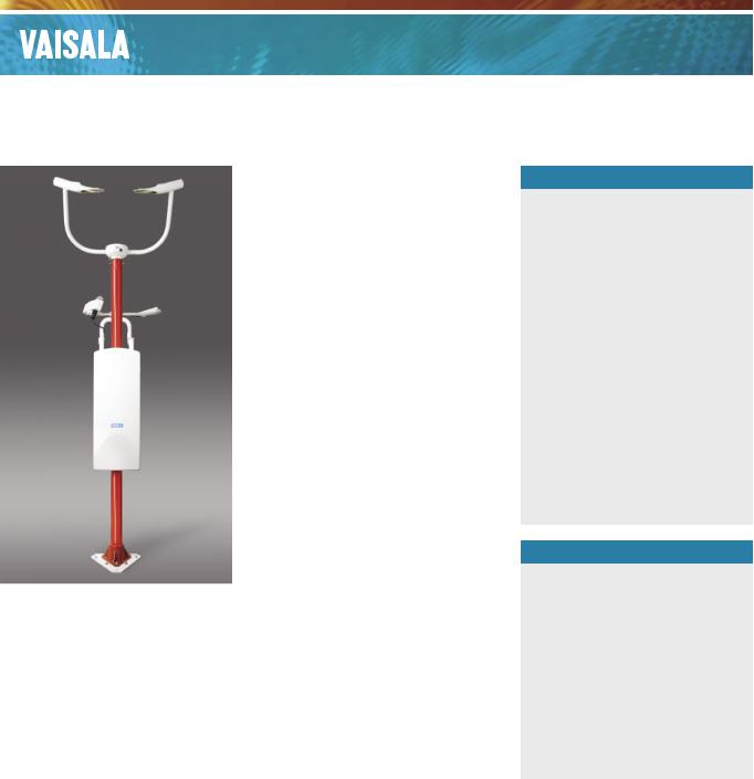 VAISALA FS11P User Manual