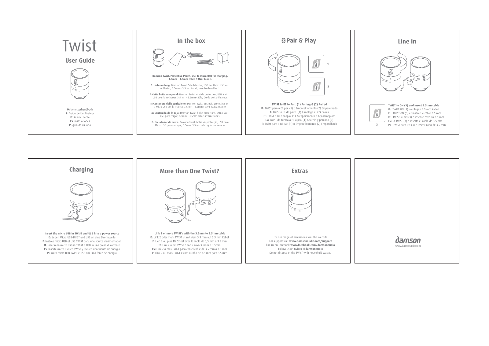 Damson Twist User Manual