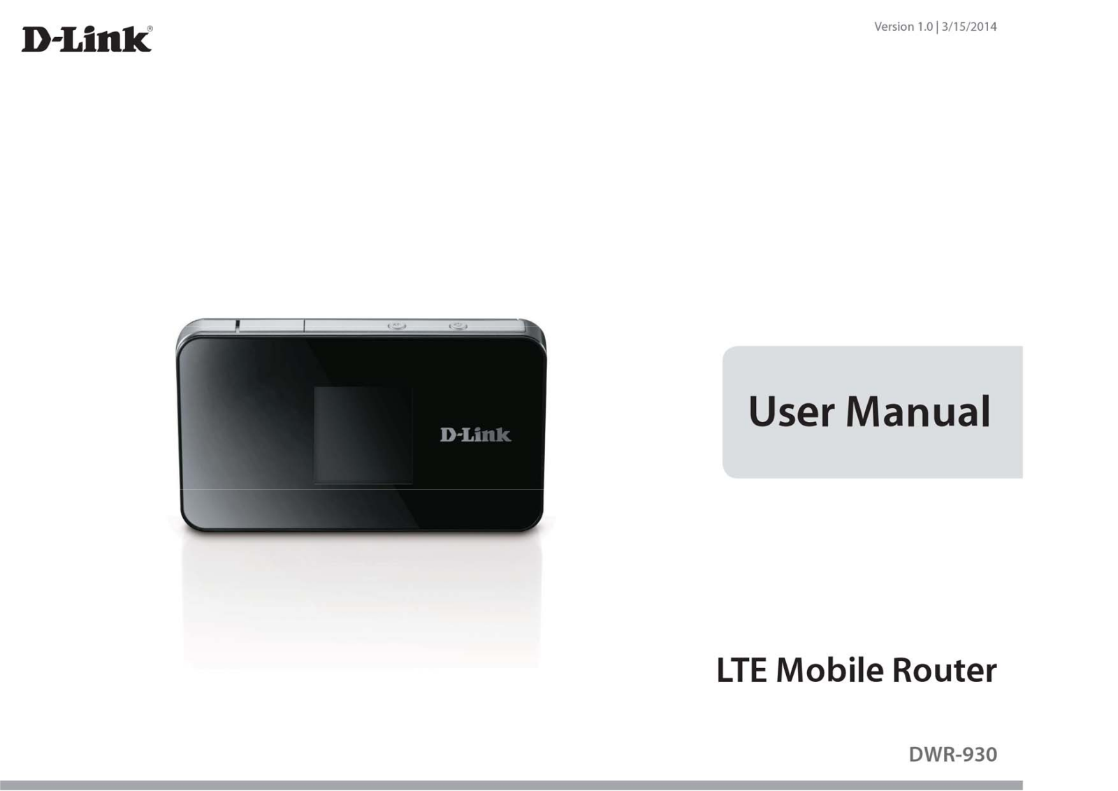 D Link WR930A1 Users Manual