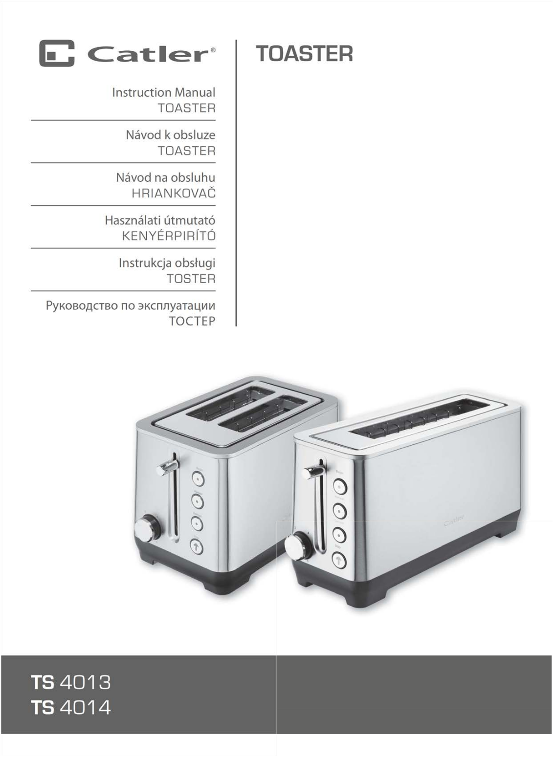 CATLER TS 4014, TS 4013 User guide - ManualMachine.com