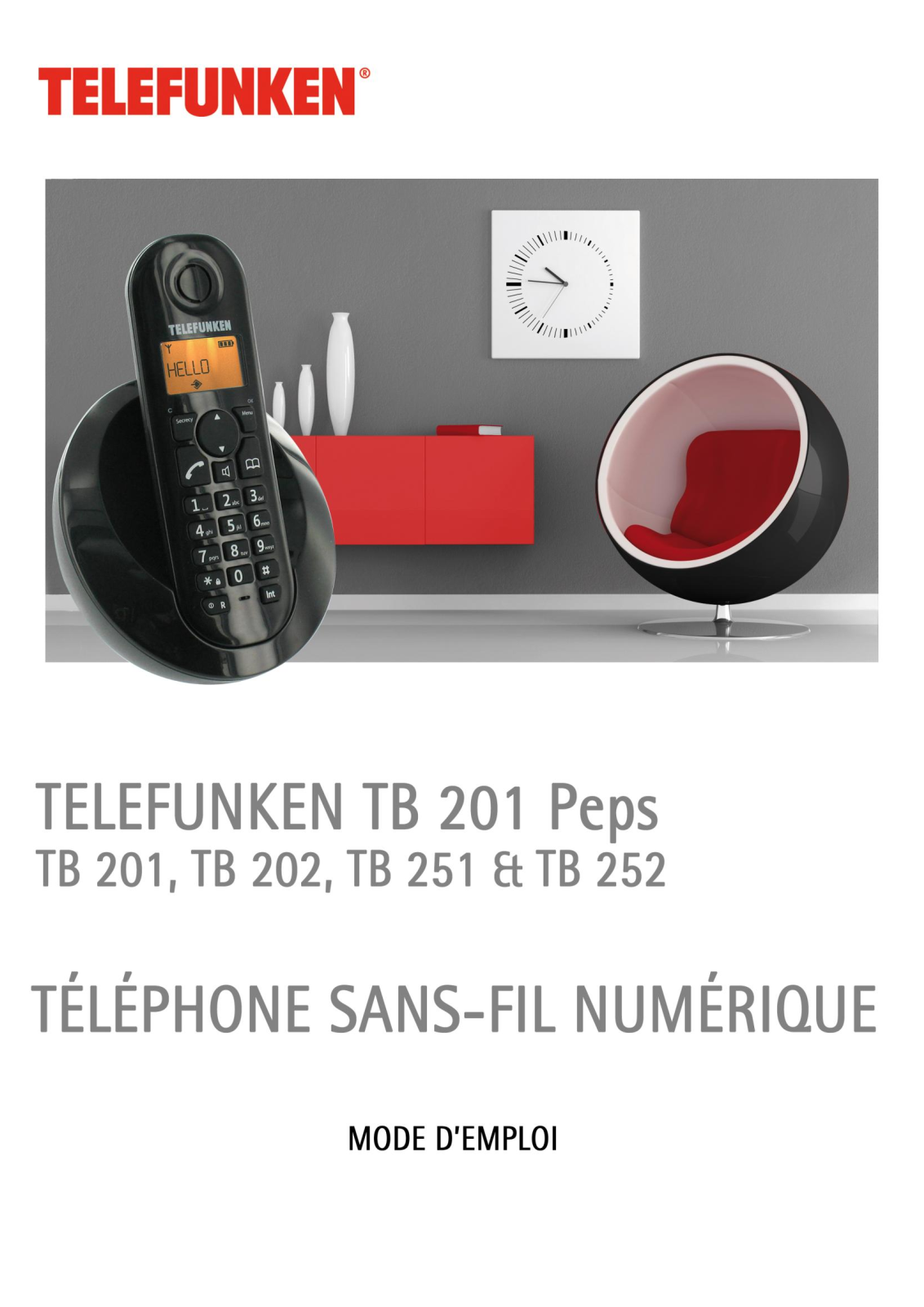 TELEFUNKEN TB201 User Manual