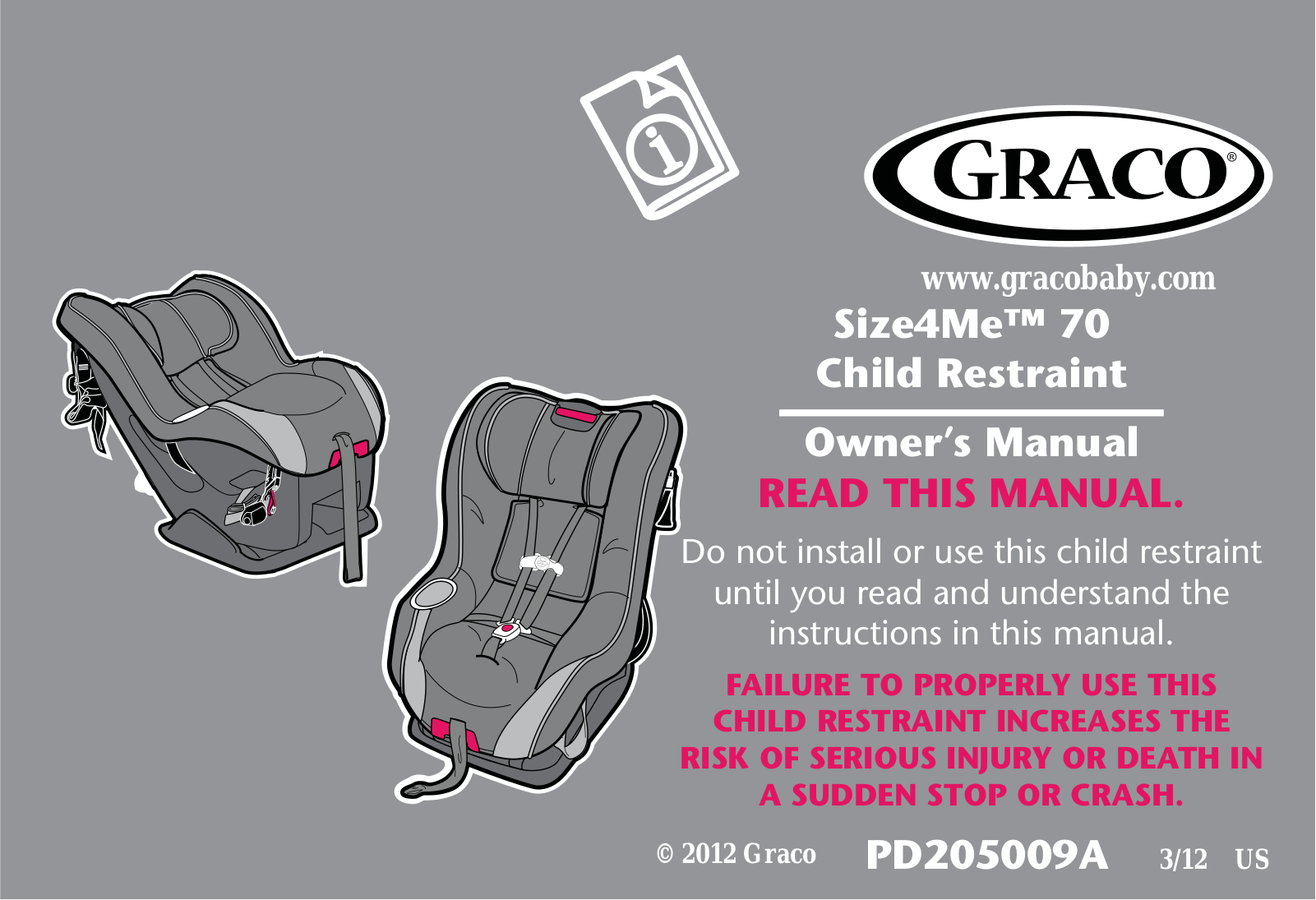 Graco PD205009A User Manual