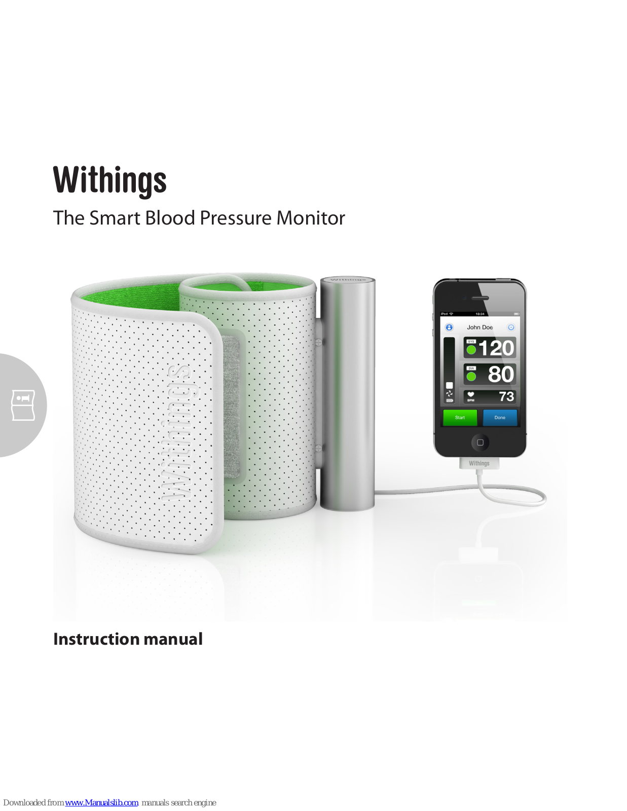 Withings The Smart Blood Pressure Monitor Instruction Manual