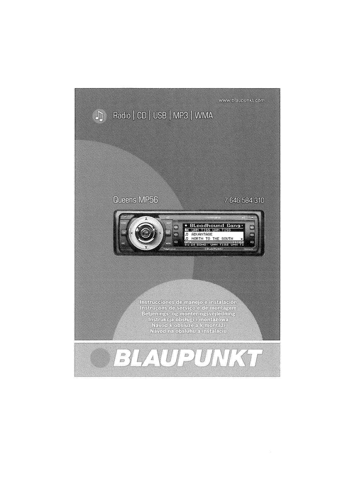 Blaupunkt QUEENS MP56 User Manual