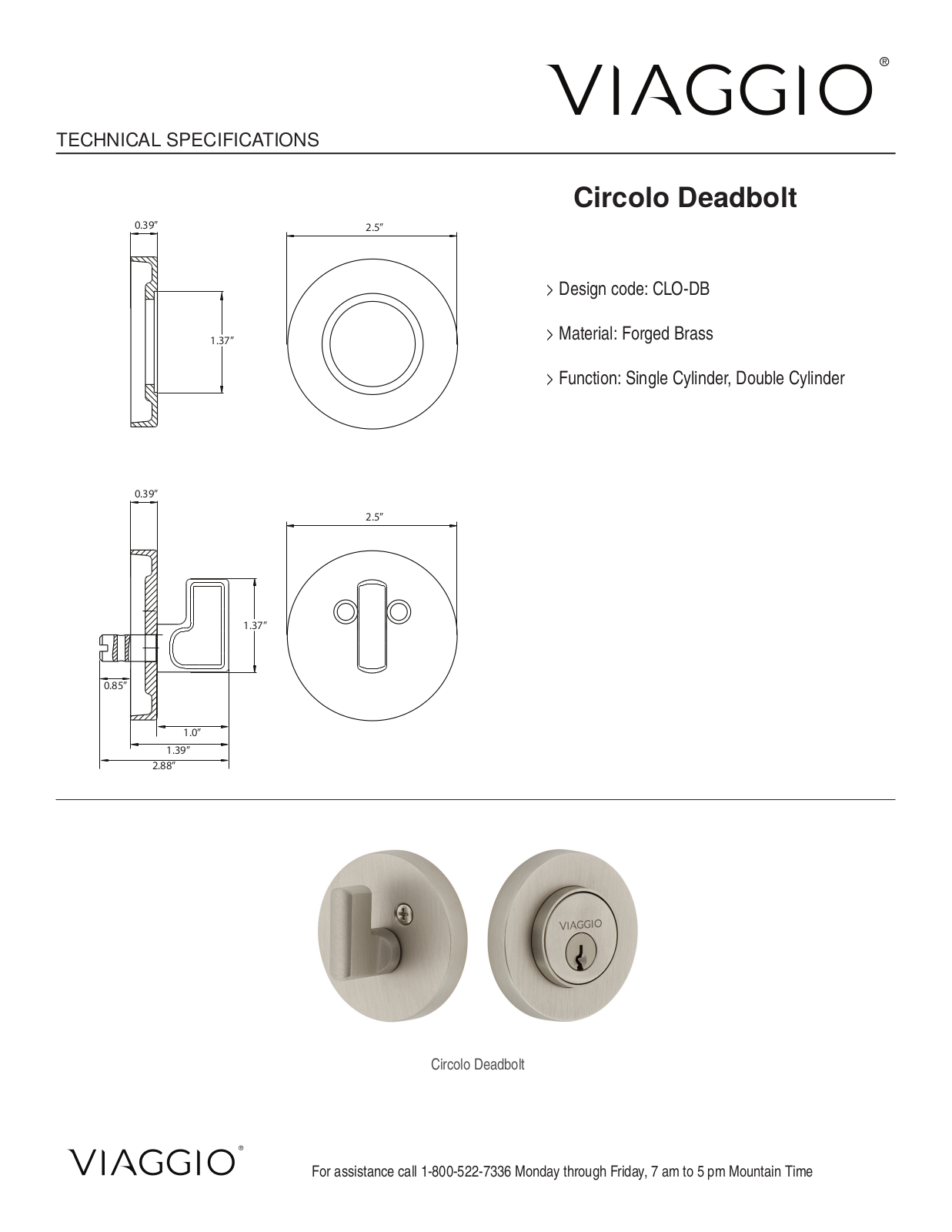 Viaggio VAGG1454 Specifications - ManualMachine.com