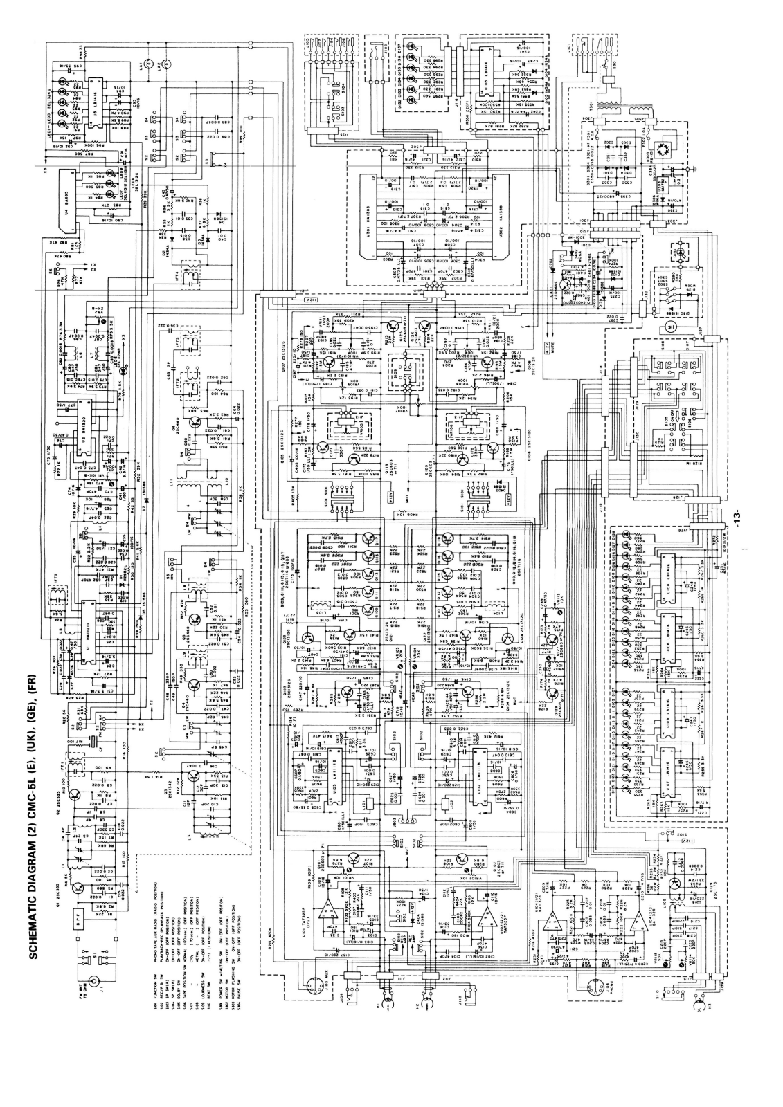 Crown Radio CMC5 Schematic - ManualMachine.com