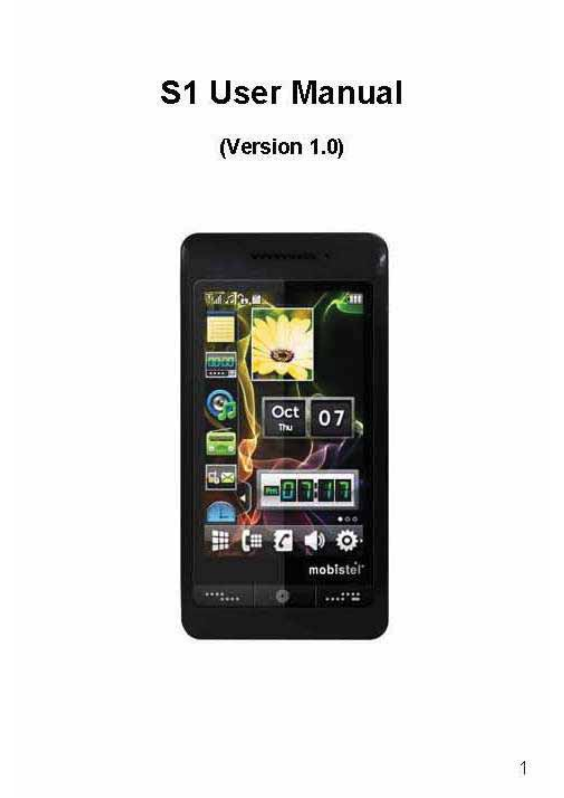 Ezze Mobile Tech S1Q Users Manual