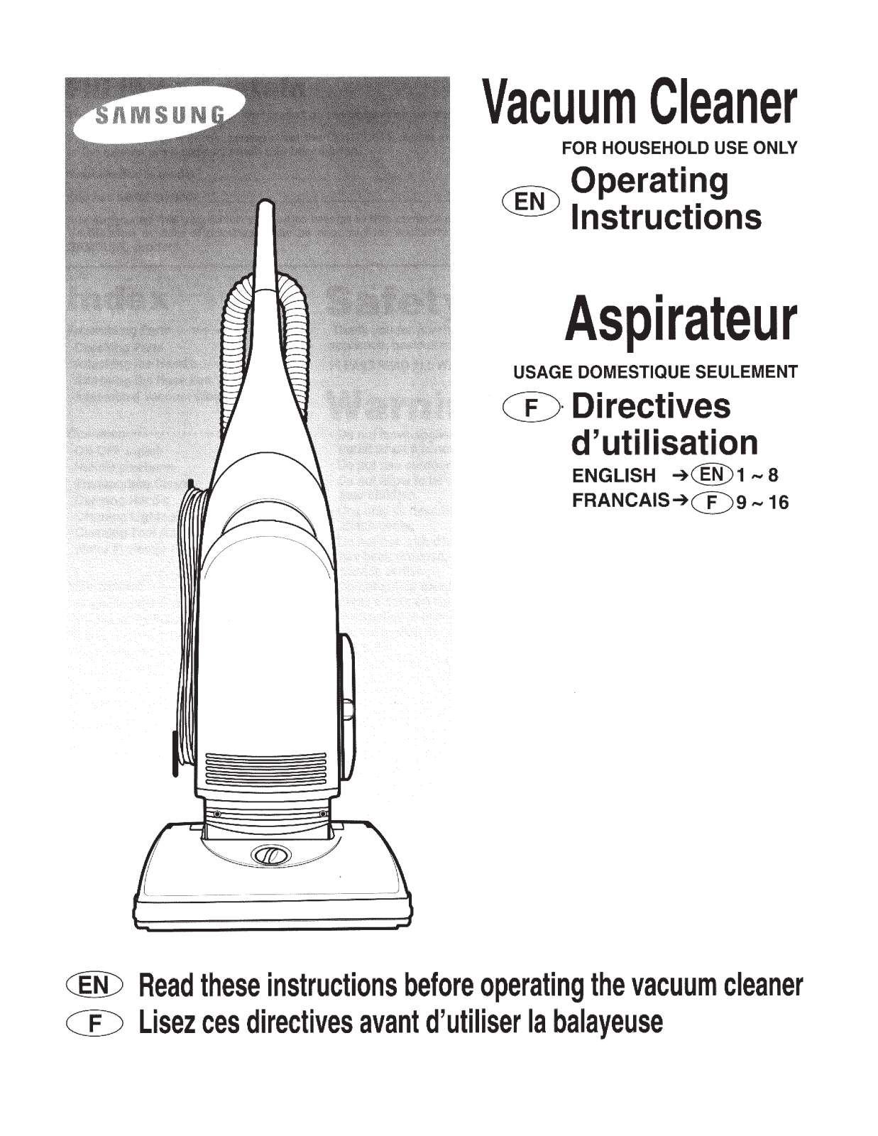 Samsung VAU5224S User Manual