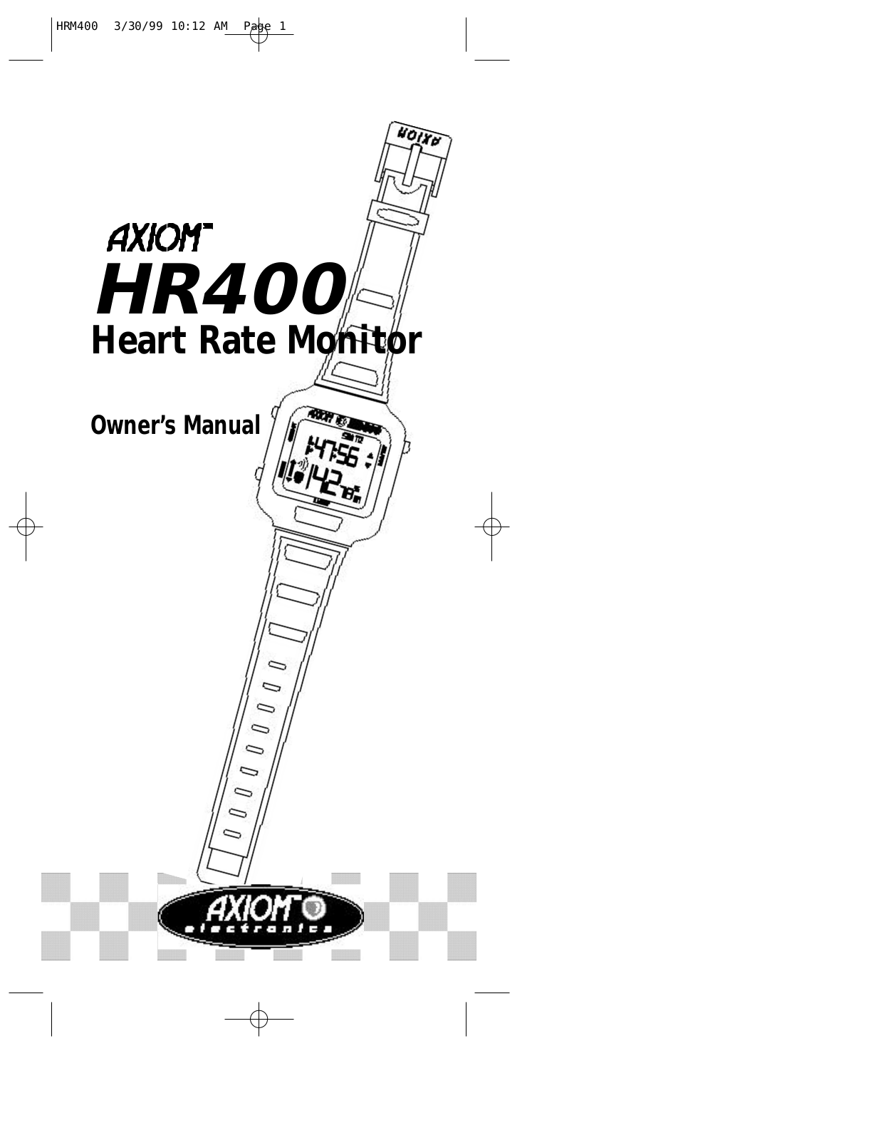 Axiom HR400 User Manual