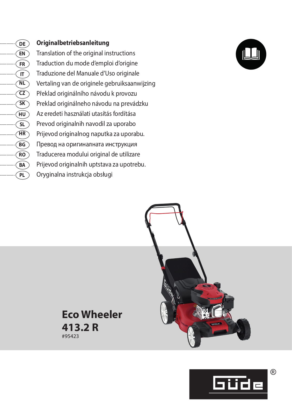 Güde 413.2R User Manual