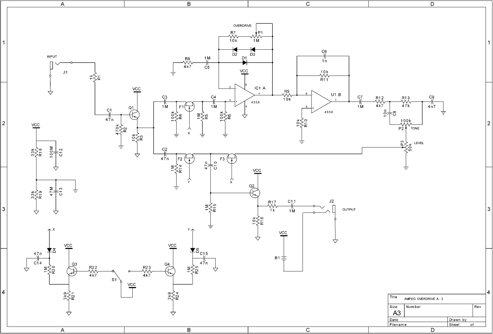Ampeg A3-od Schematic - ManualMachine.com
