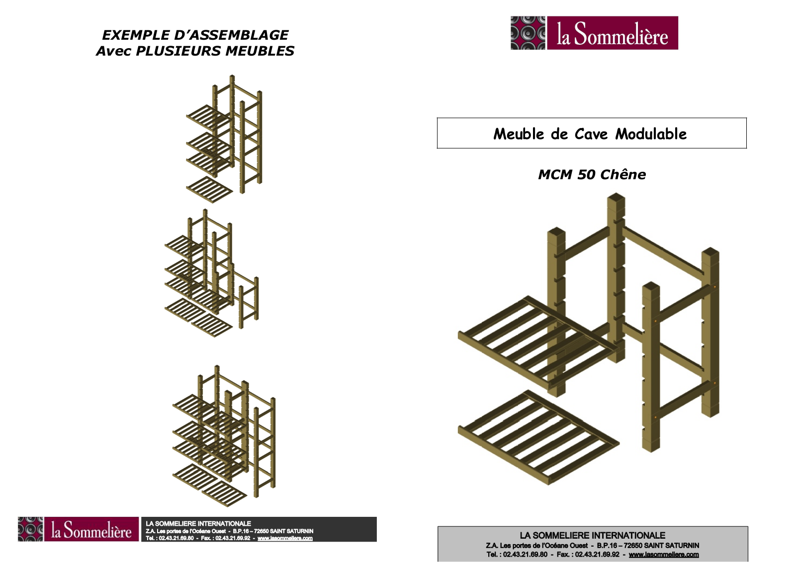 LA SOMMELIERE MCM50 User Manual