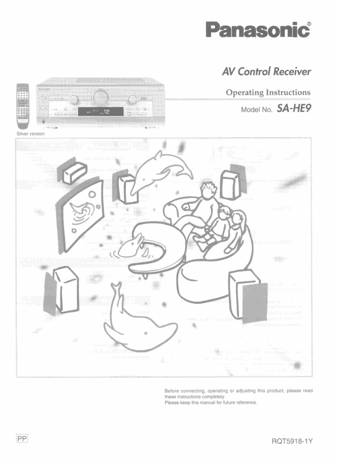 Panasonic SA-HE9 Operating Instruction