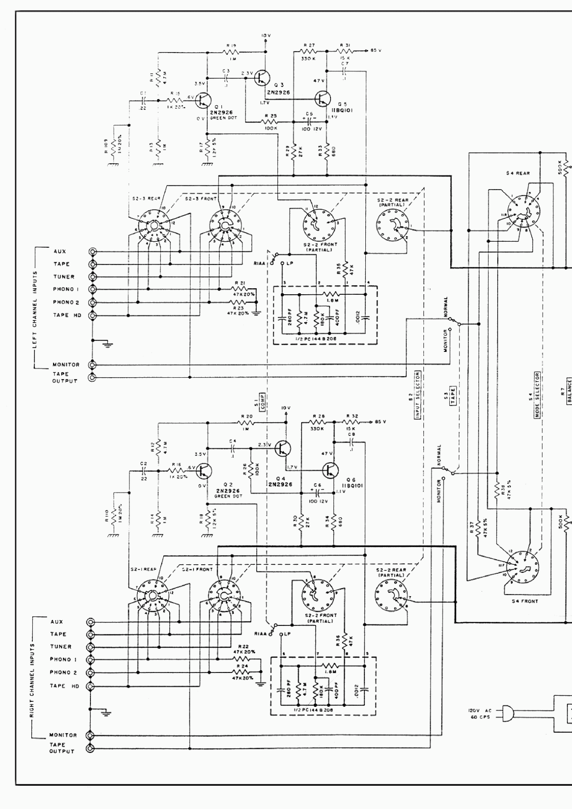 McIntosh MA-230 Schematic