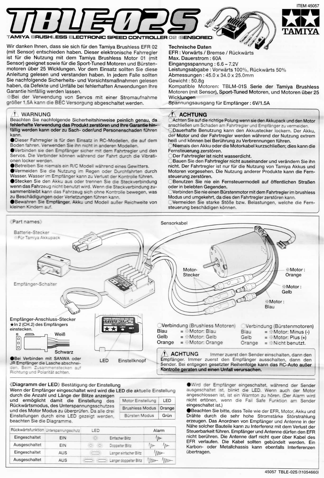 Tamiya 45057 User guide - ManualMachine.com