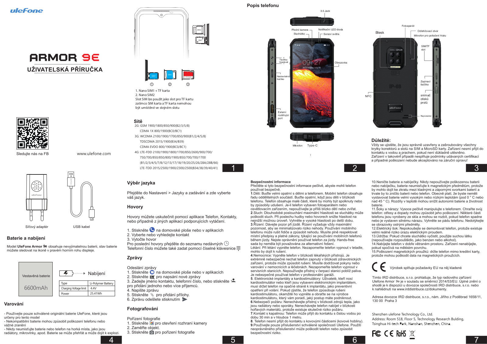 UleFone Armor 9E User Manual