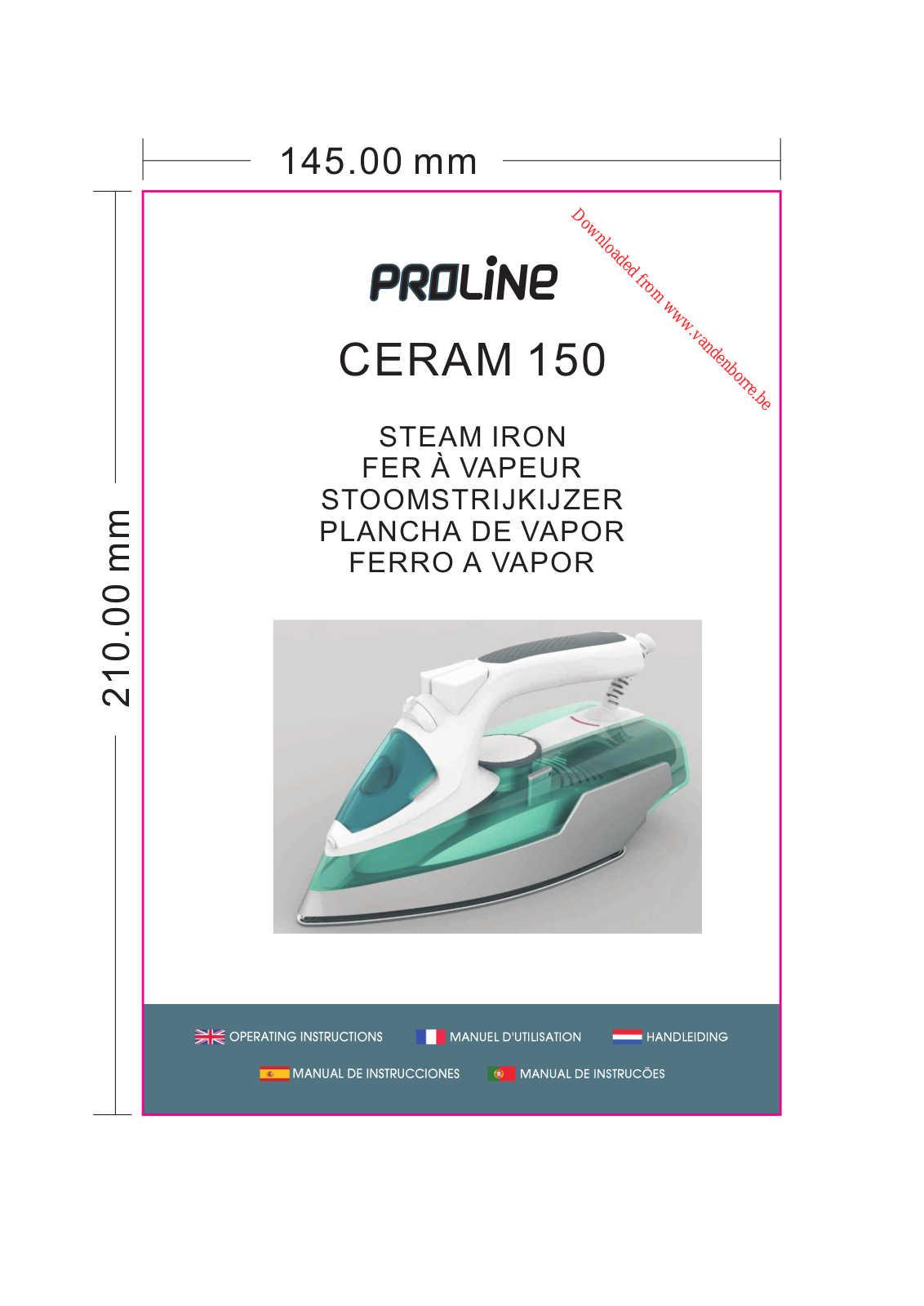 PROLINE CERAM150 User Manual