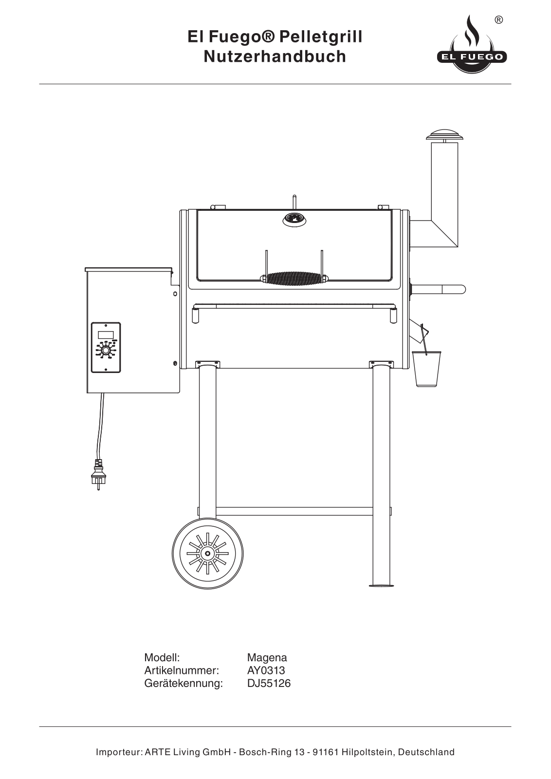 El Fuego Magena Installation manual