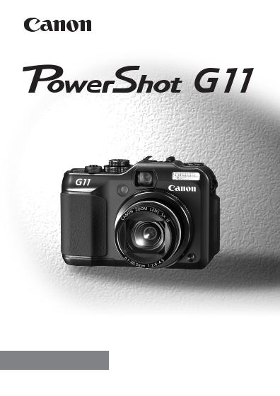 Canon POWERSHOT G11 User Manual