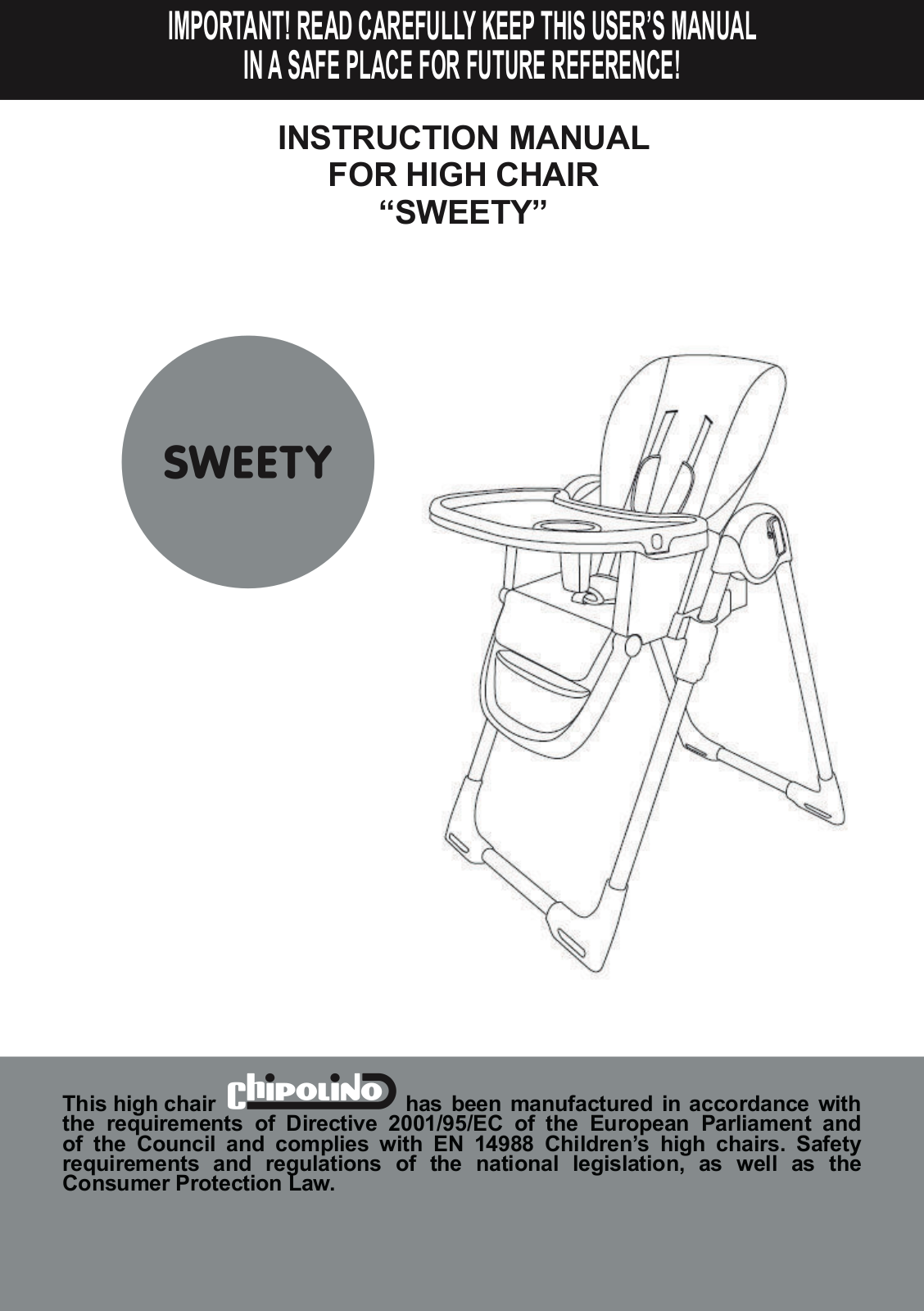 Chipolino Sweety User guide - ManualMachine.com