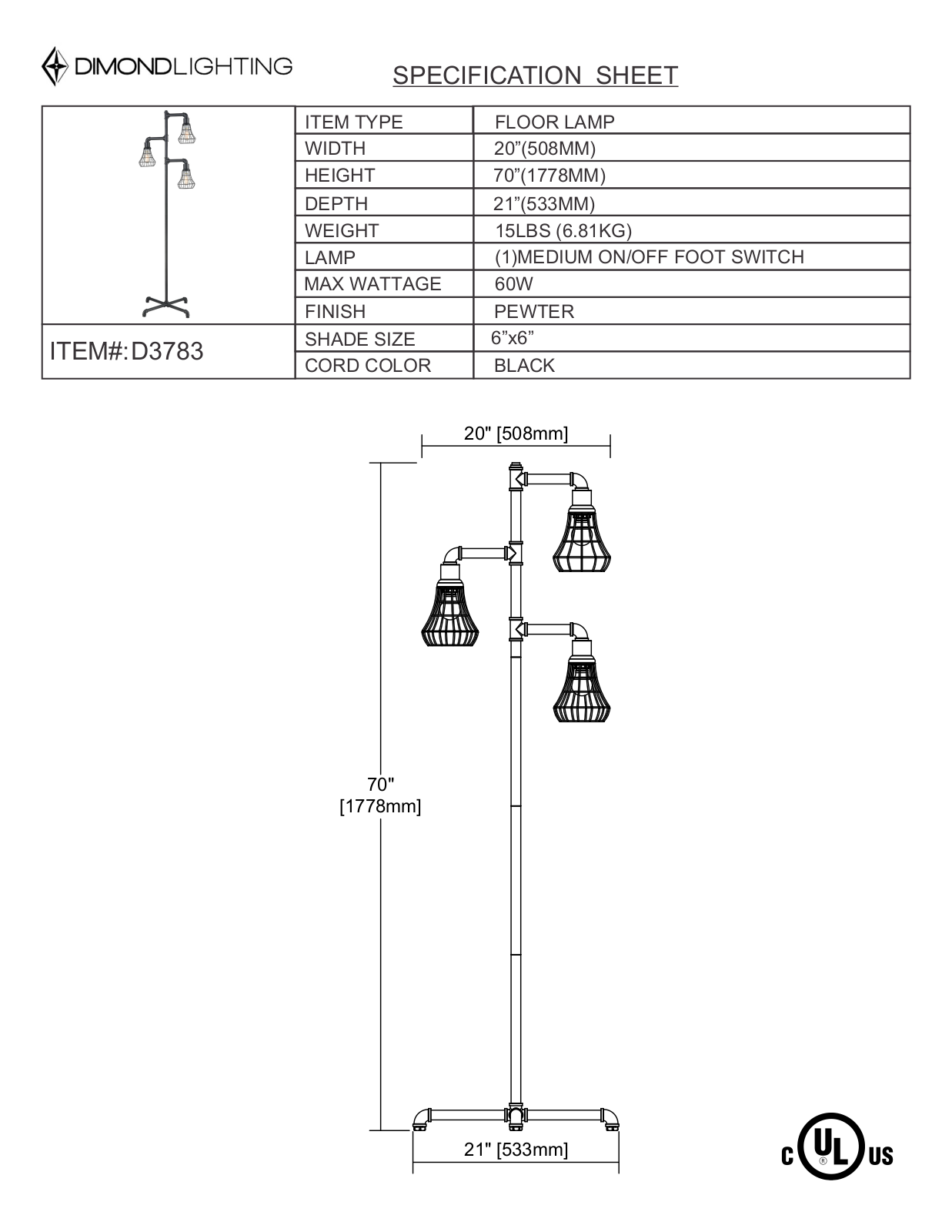 ELK Home D3783 User Manual