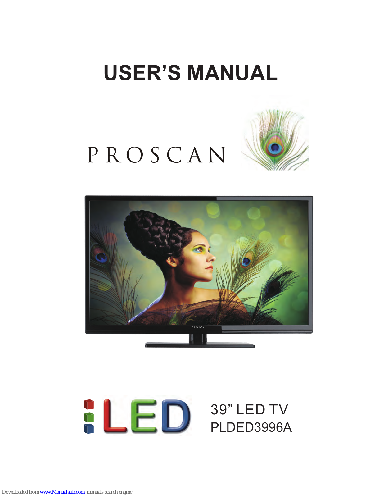 ProScan PLDED3996A, PLED2435A-F, PLDED4030A-RK User Manual