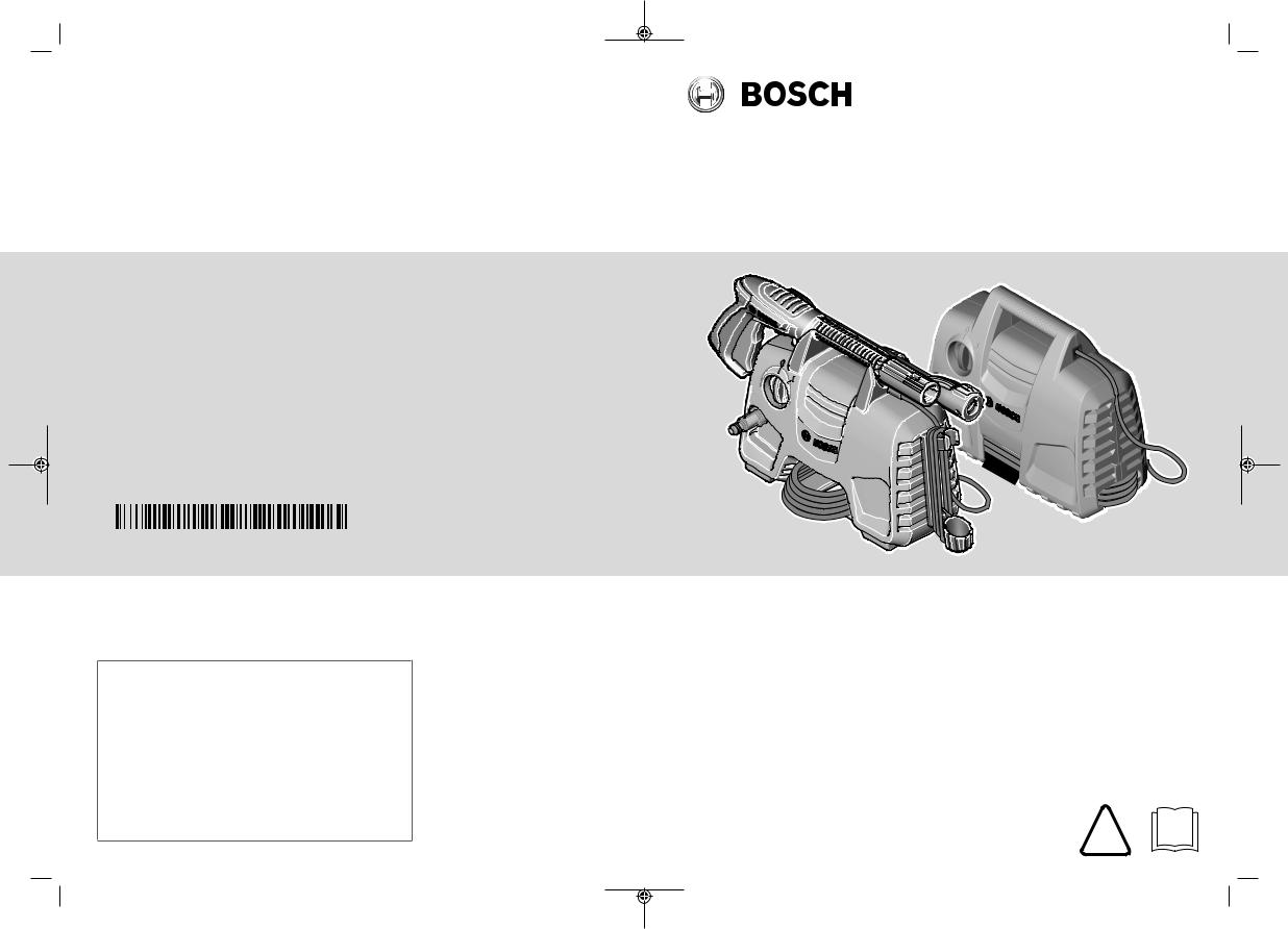 Bosch EasyAquatak 110, EasyAquatak 120 User Manual