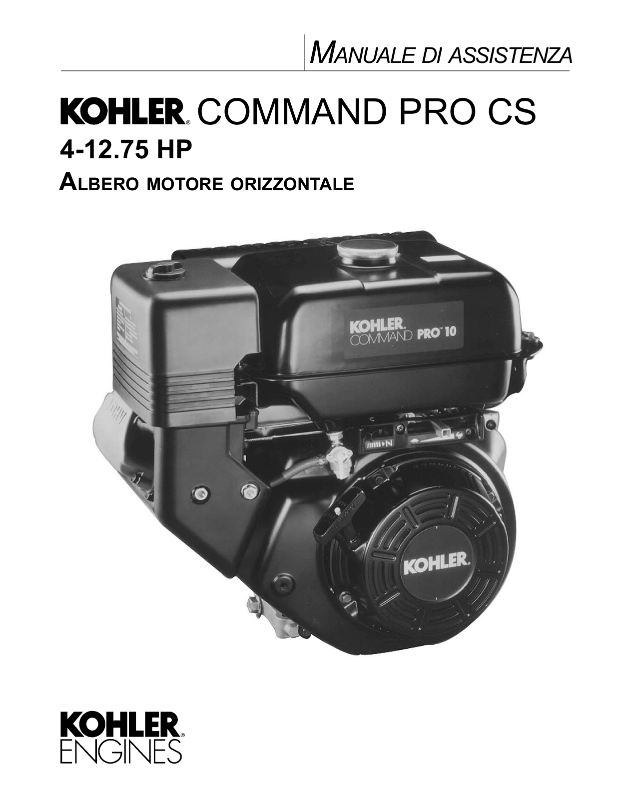 Kohler CS4, CS6, CS8.5, CS10, CS12 User Manual