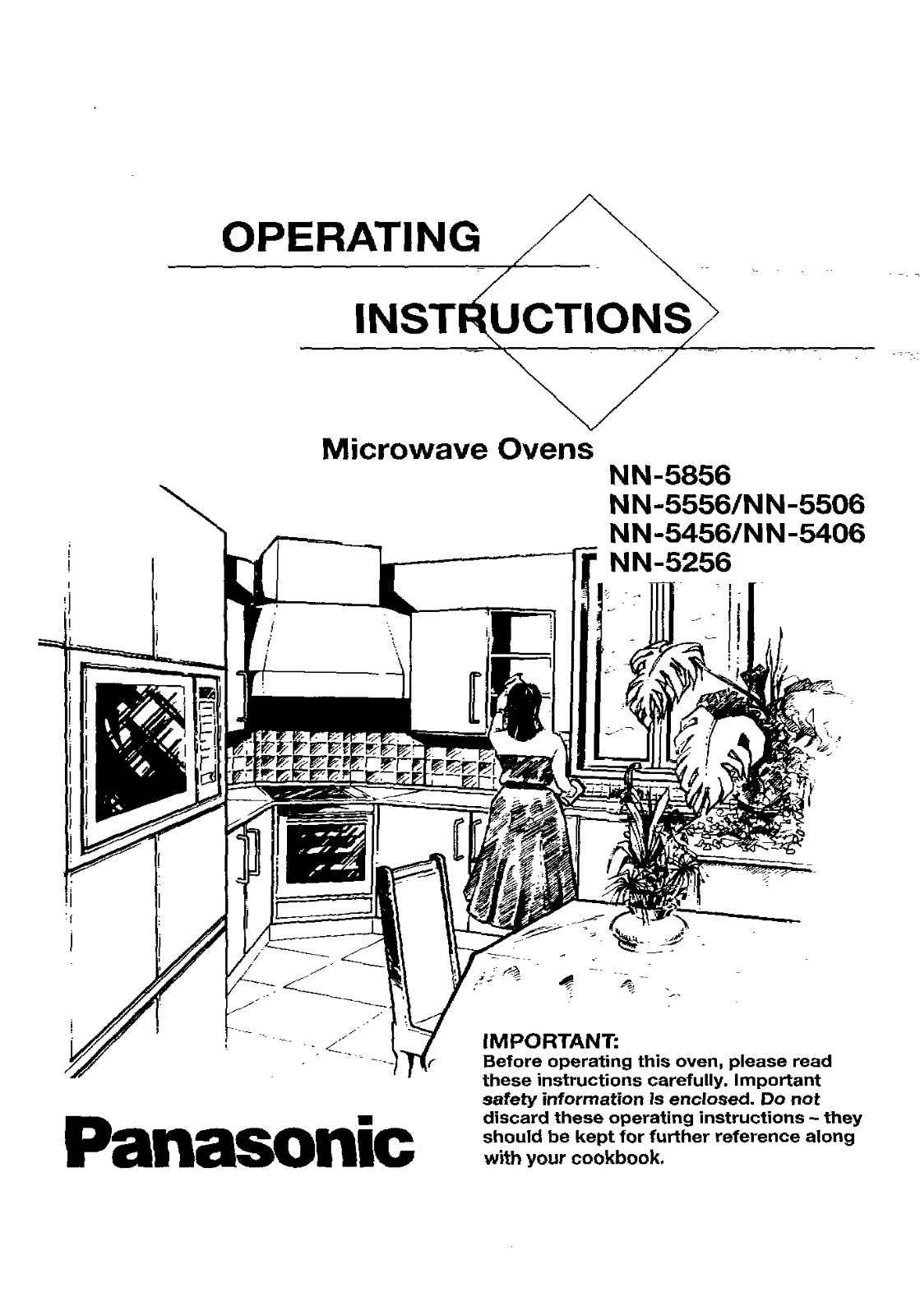 Panasonic NN-5406, NN-5456, NN-5856, NN-5556, NN-5256 User Manual