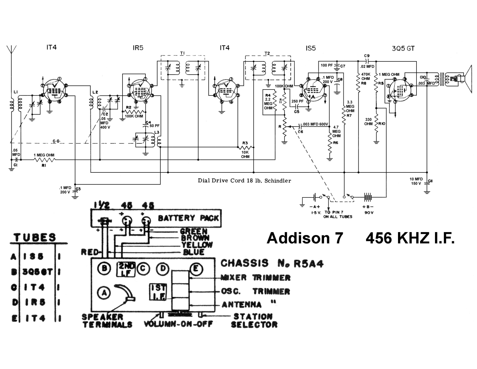 Addison 7 schematic