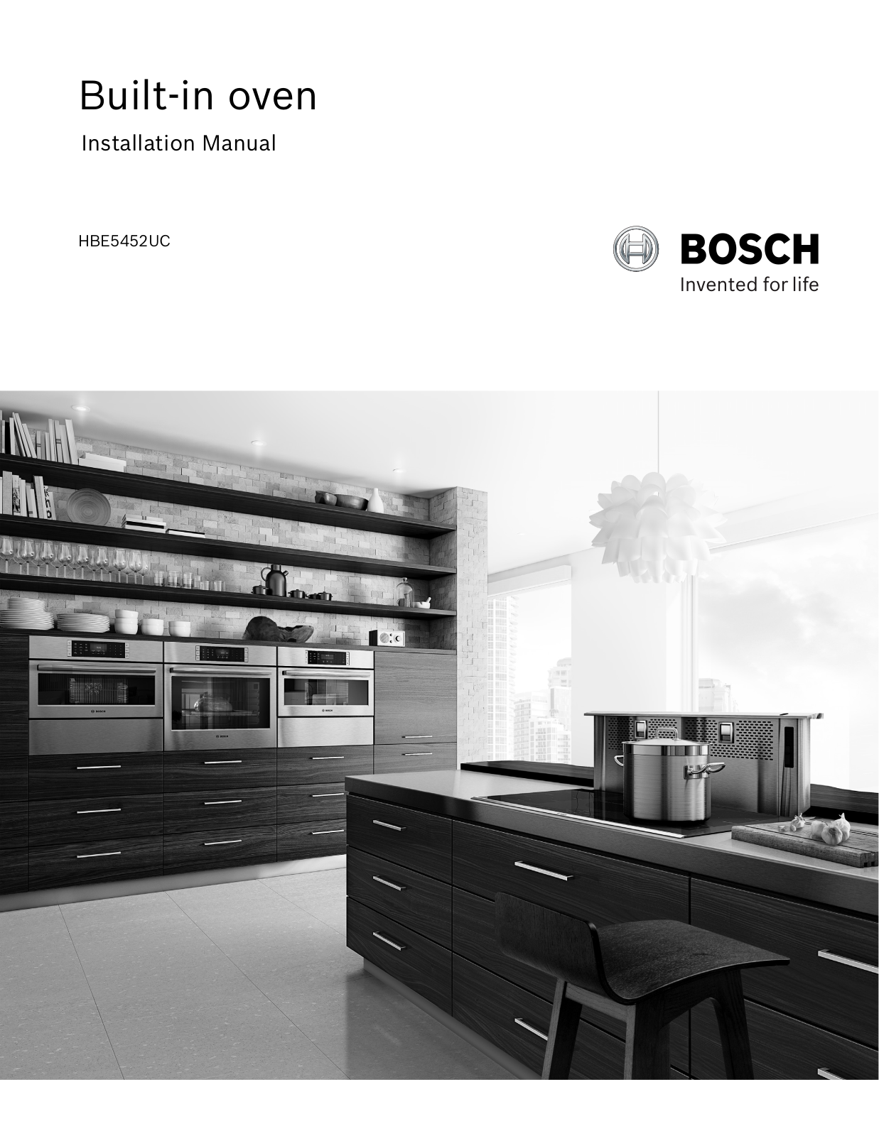 Bosch HBE5452UC/35, HBE5452UC/30 Installation Guide