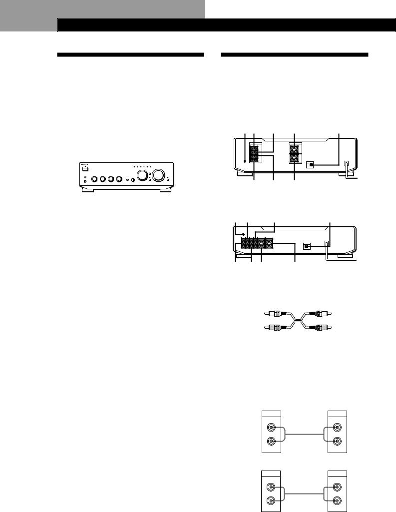 Sony TA-FE610R, TA-FE310R, TA-FE210, TA-FE510R, TA-FE710R User Manual