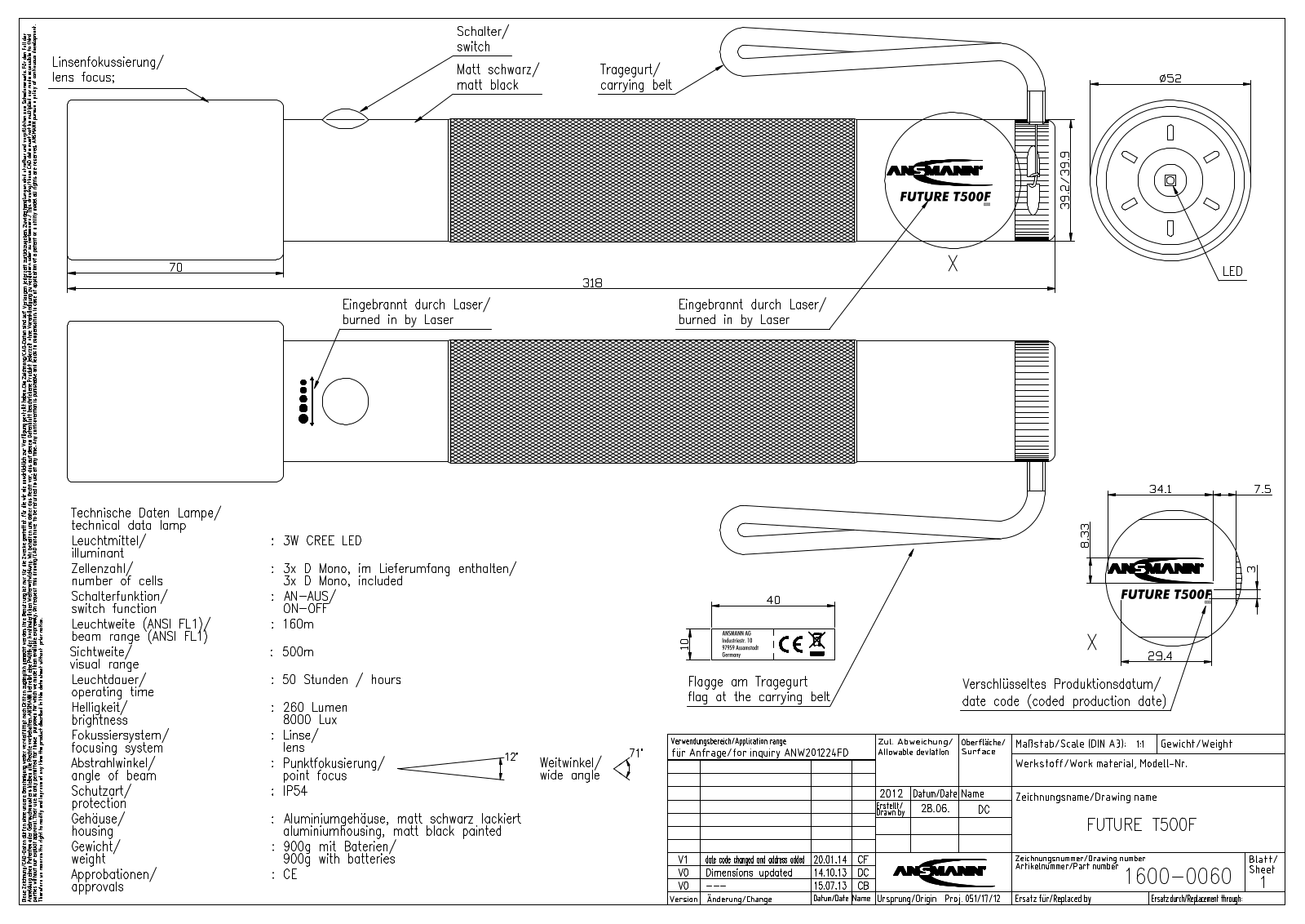 Ansmann Future T500F, 1600-0060 Drawing - ManualMachine.com