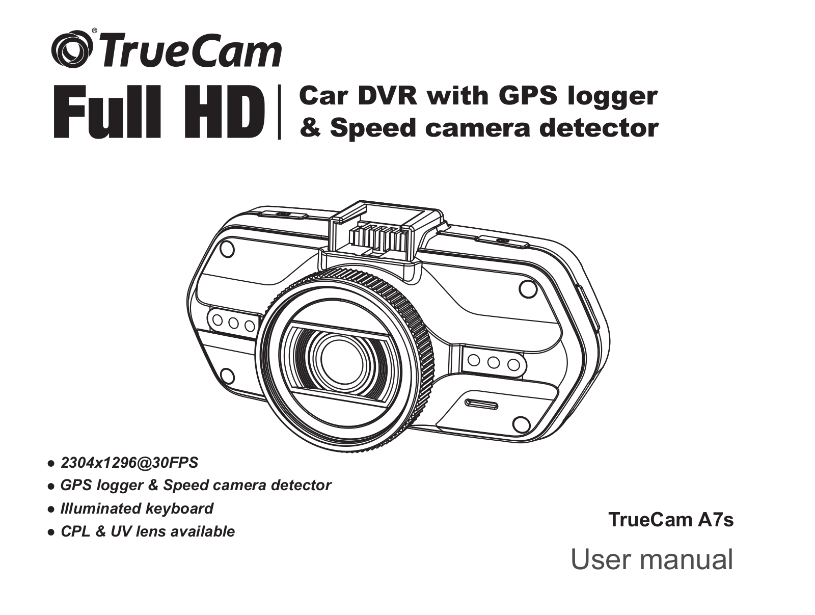 TrueCam A7S Operating Instructions