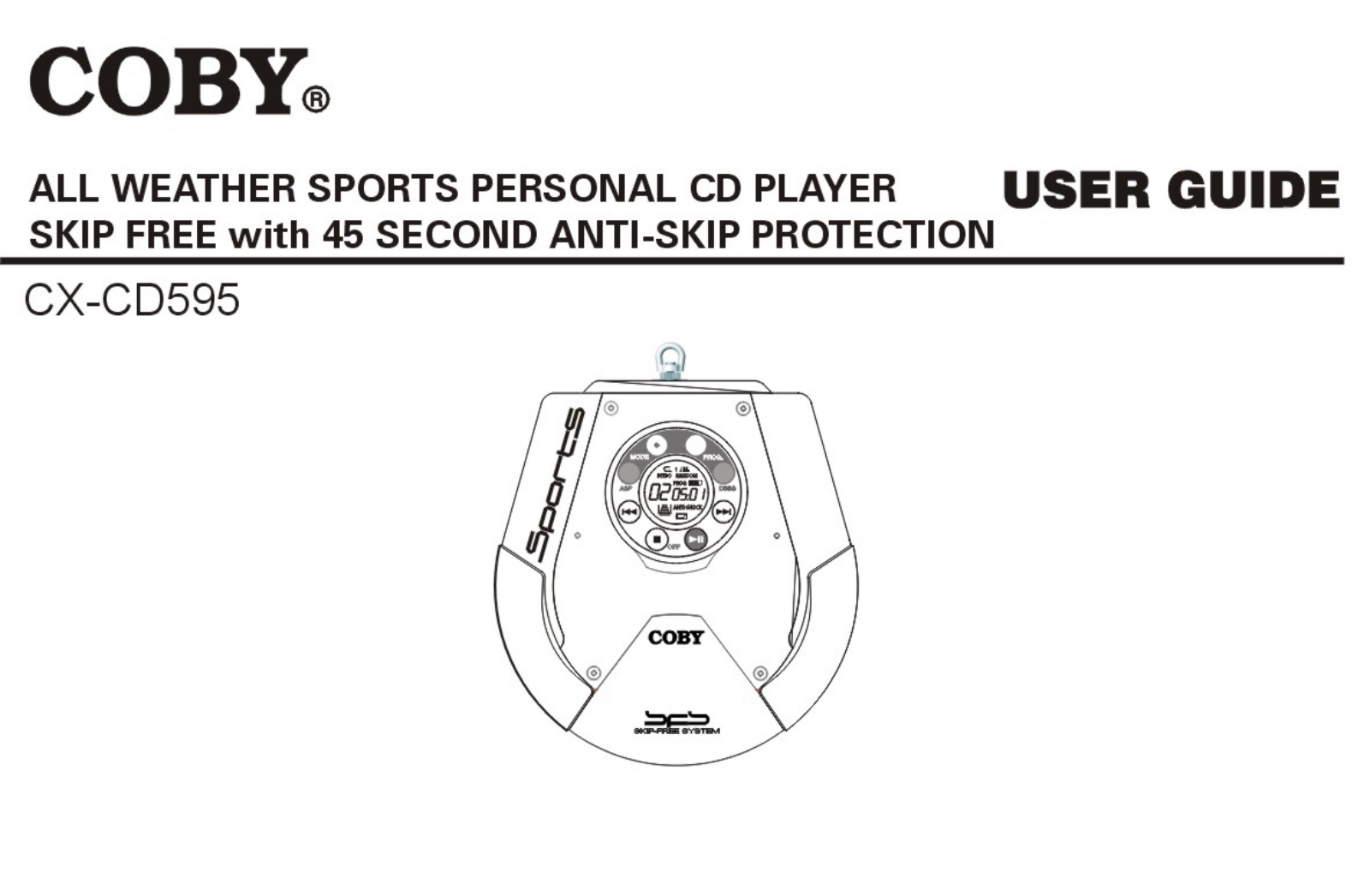 Coby Electronics CXCD-595 Owners manual