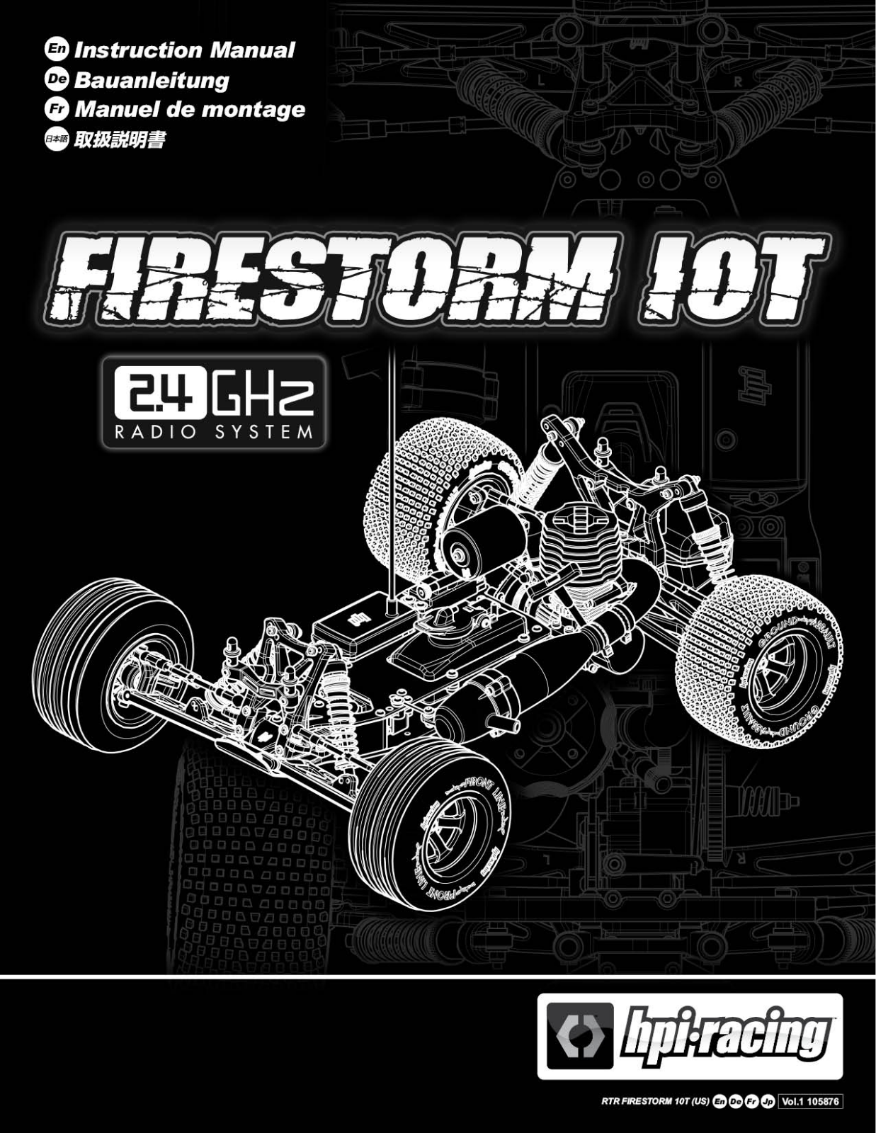 HPI Racing Firestorm 10T User guide