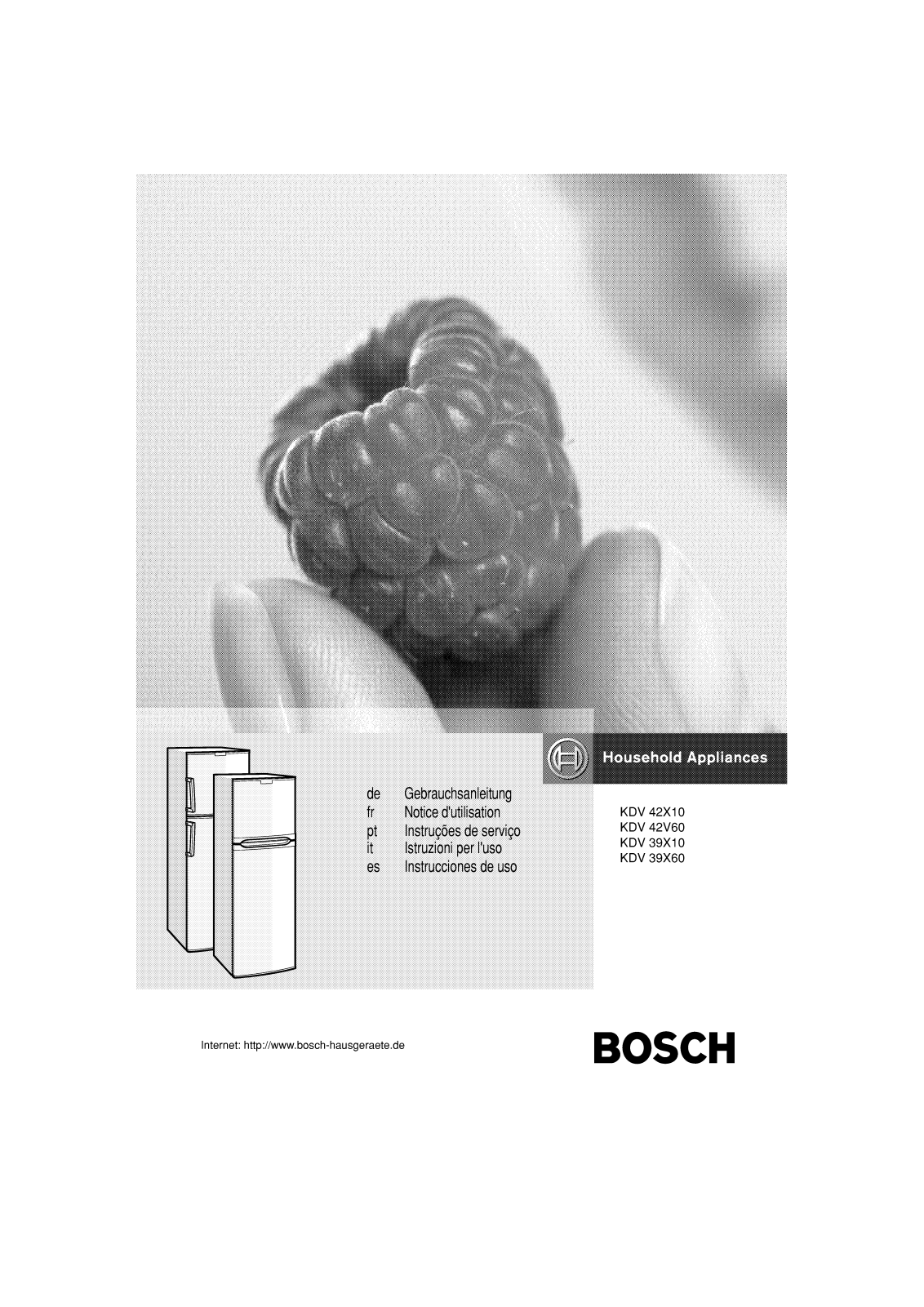 BOSCH KDV42X10 User Manual