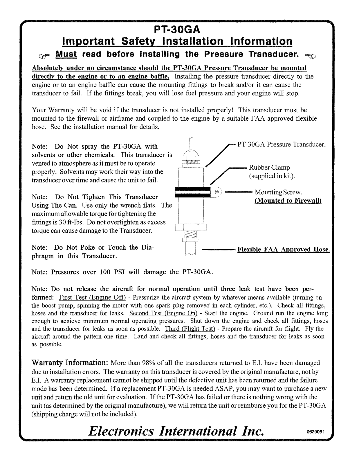 Electronics International PT-30GA Instructions - ManualMachine.com