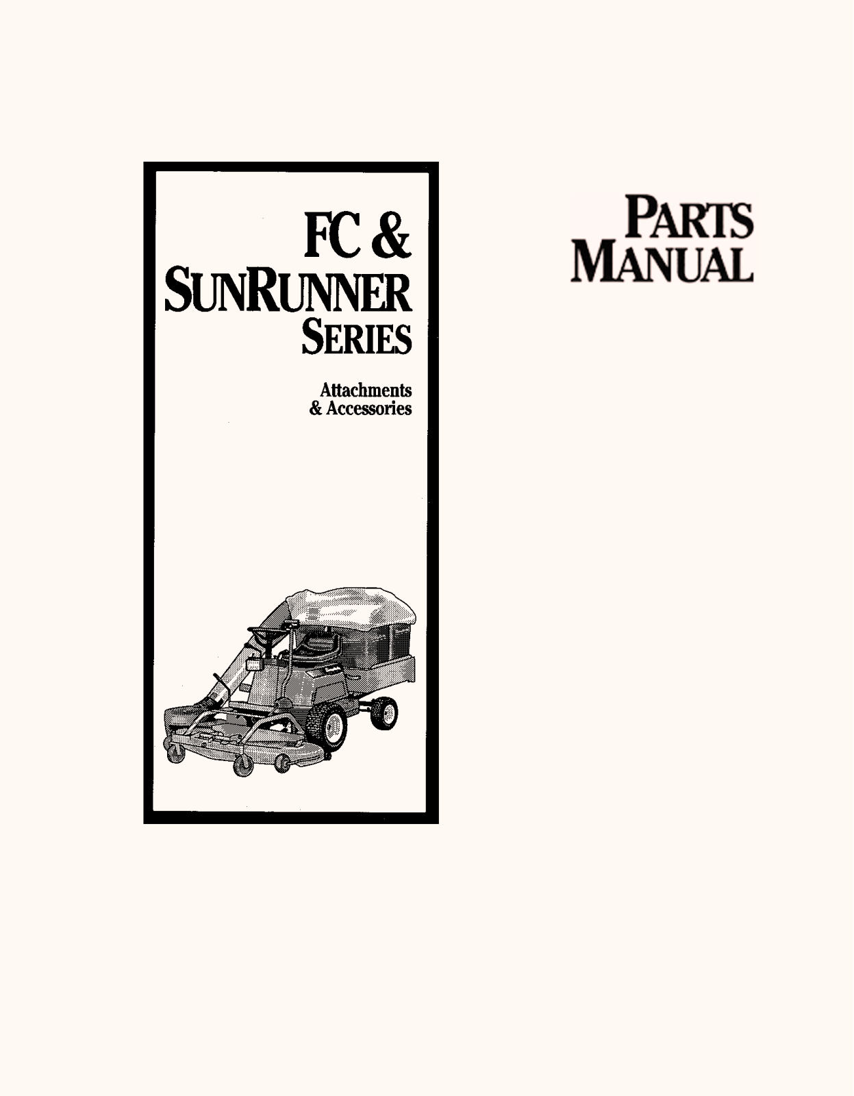 Snapper SunRunner User Manual